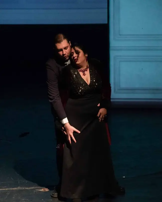 Sol Risé as Contessa di Ceprano in Rigoletto with Celebrarte Música, Buenos Aires