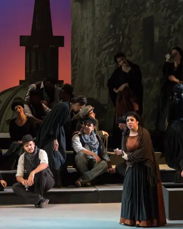 Sol Risé as Chorus & featured soloist in Cavalleria Rusticana