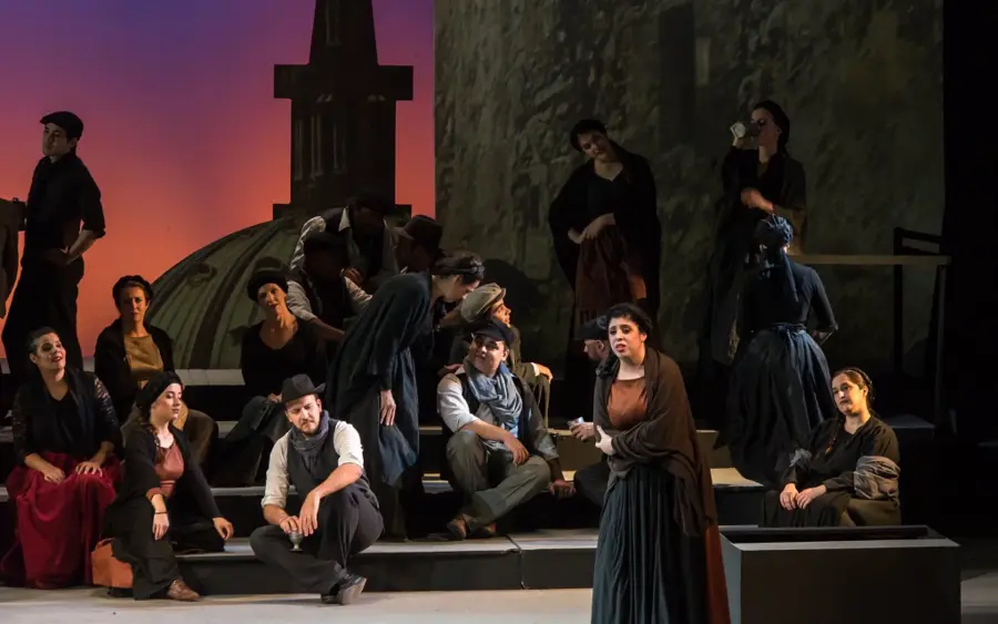 Sol Risé as Chorus & featured soloist in Cavalleria Rusticana